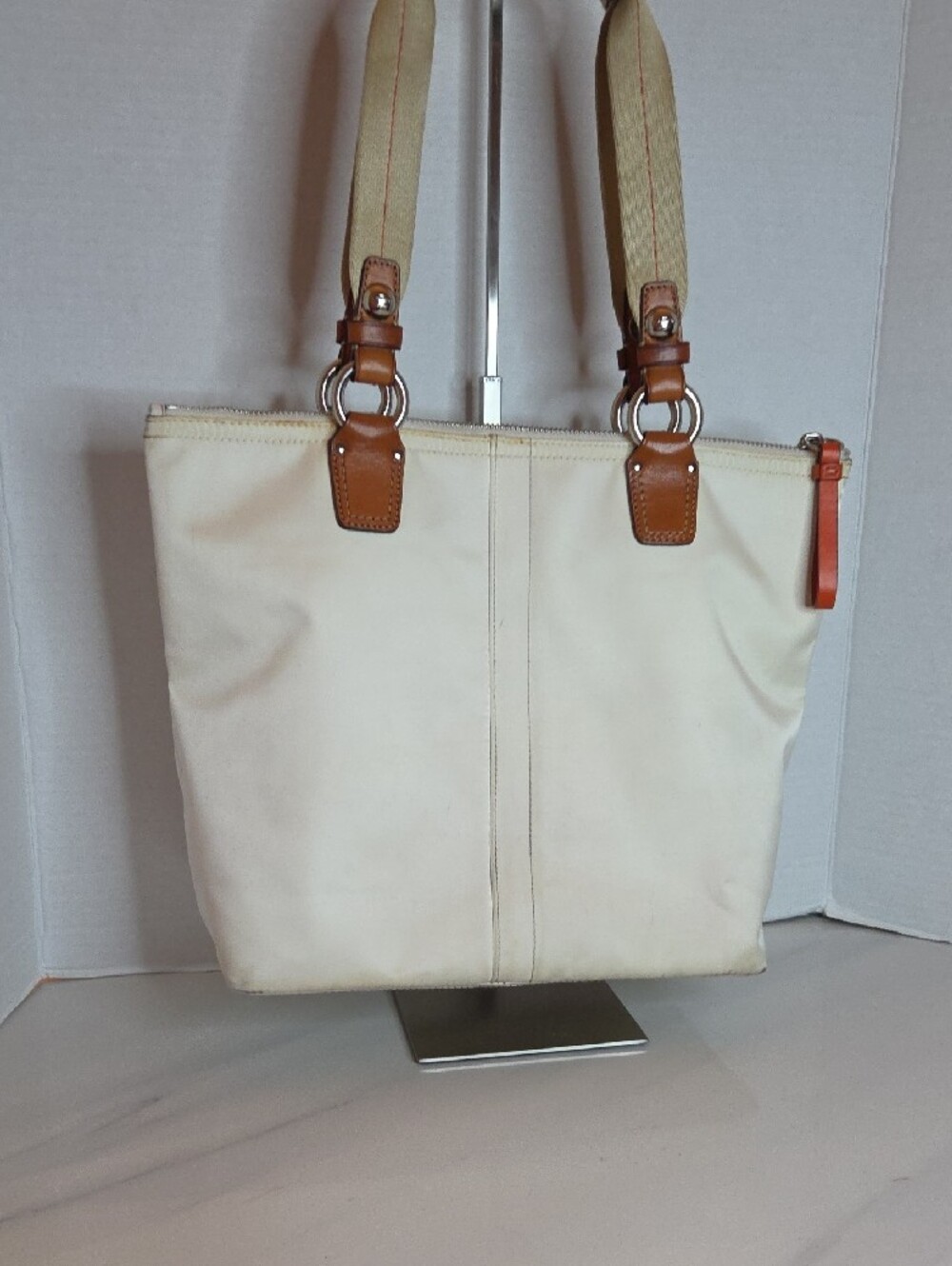 Coach Hamptons Satchel Tote Bag - Style 11745 - Picture 6 of 13
